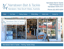 Tablet Screenshot of nbtackle.com.au